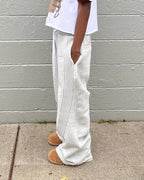 Striped Loose Fit Street Sweatpants 🖤