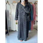 Women’s Coral Fleece Bathrobe – Thick & Warm Winter Robe Loungewear
