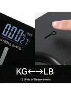Multi-Function Smart Bathroom Scale ⚖️📱 390lbs Glass Platform ✨