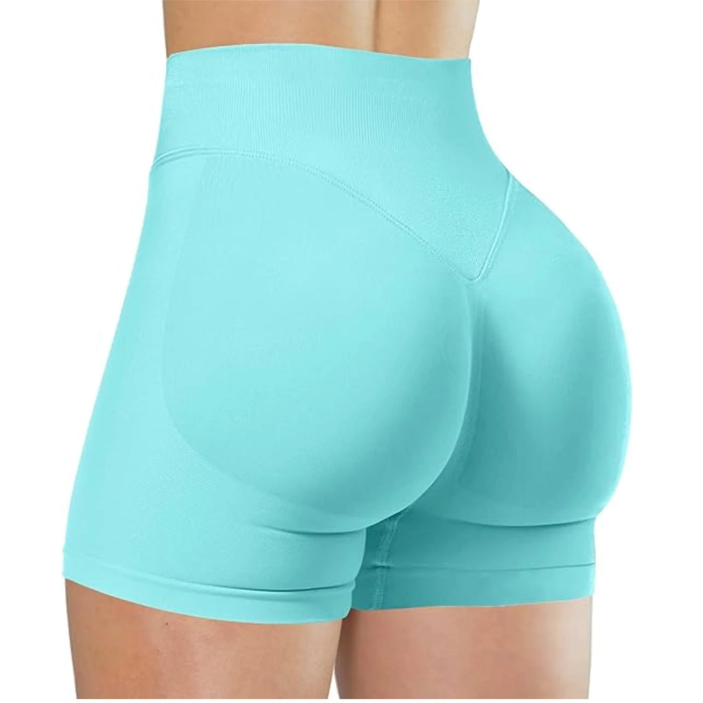 High-Waisted Sculpt Yoga Shorts ✨