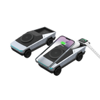 Cybertruck Wireless Charger 3-in-1 ⚡ iPhone, Watch & AirPods 🚗✨