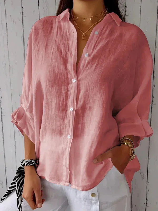 Cotton Linen Loose Street Tee ☀️✨