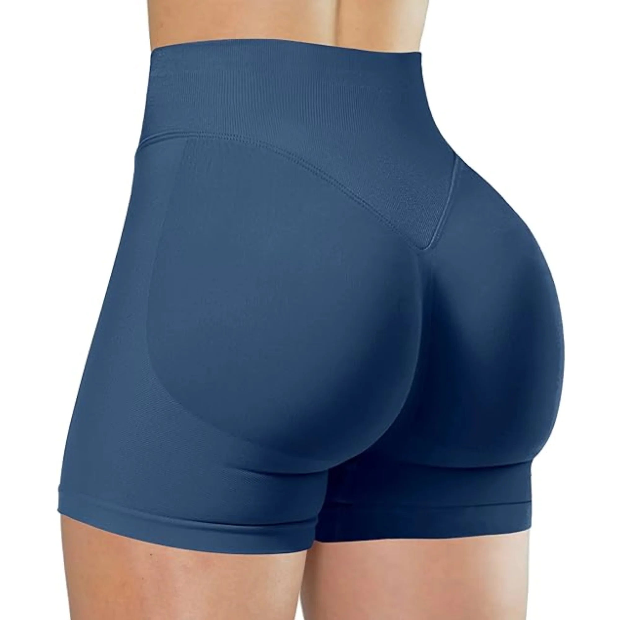 High-Waisted Sculpt Yoga Shorts ✨