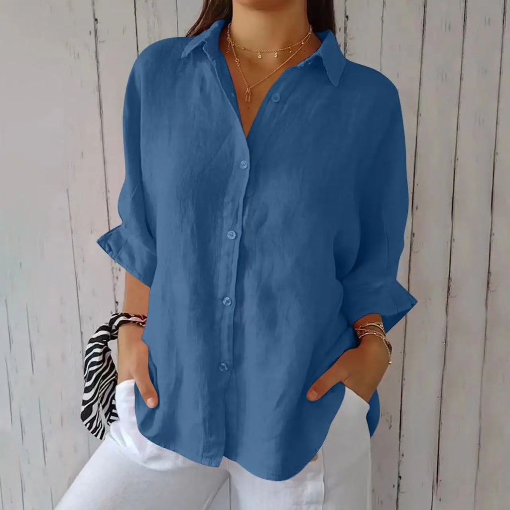 Cotton Linen Loose Street Tee ☀️✨