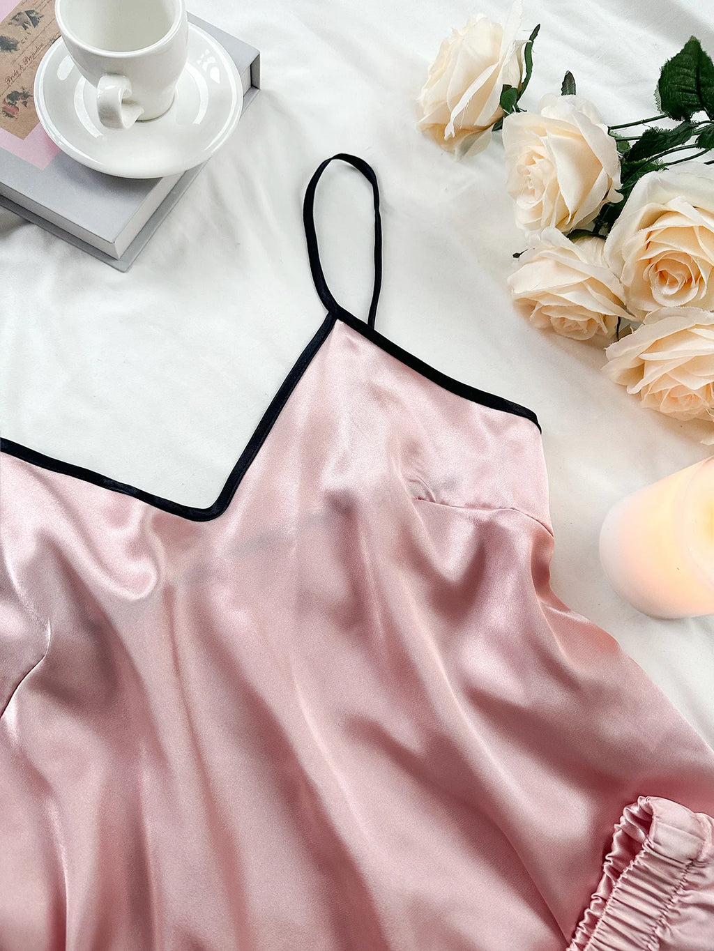 Women's Smooth Satin Pajamas