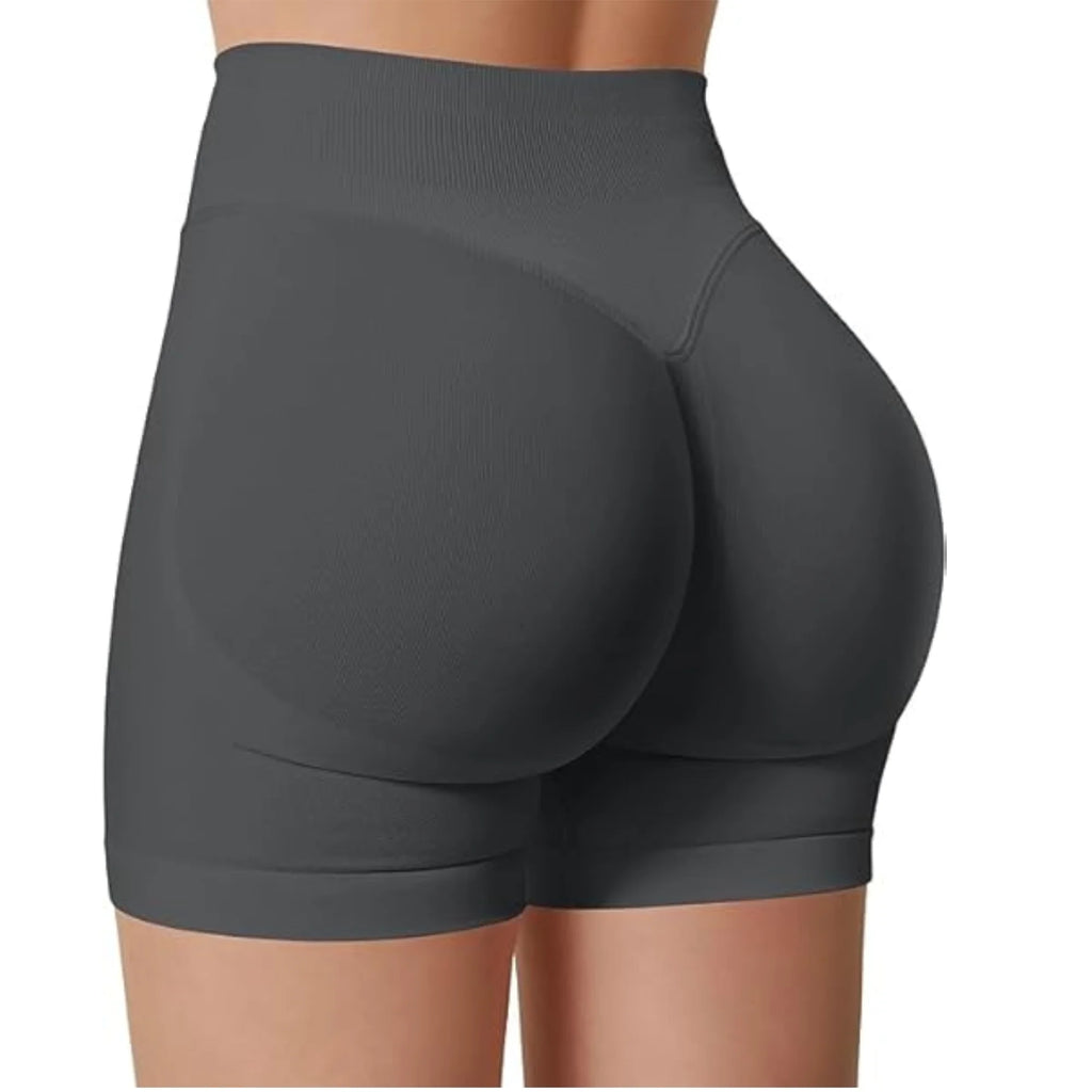 High-Waisted Sculpt Yoga Shorts ✨