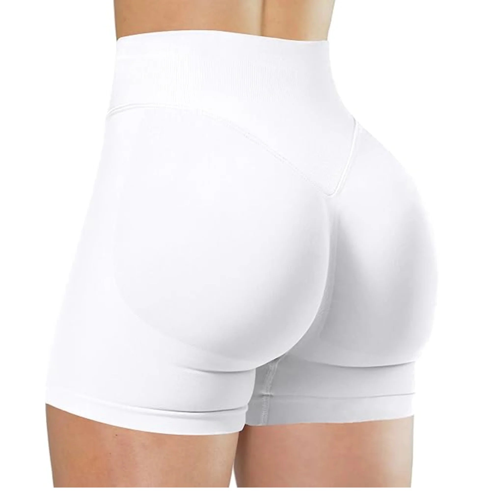High-Waisted Sculpt Yoga Shorts ✨