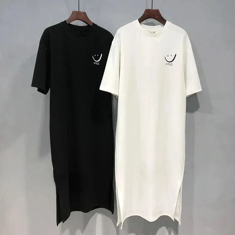 Women's Summer New Short Sleeved T-shirt Dress