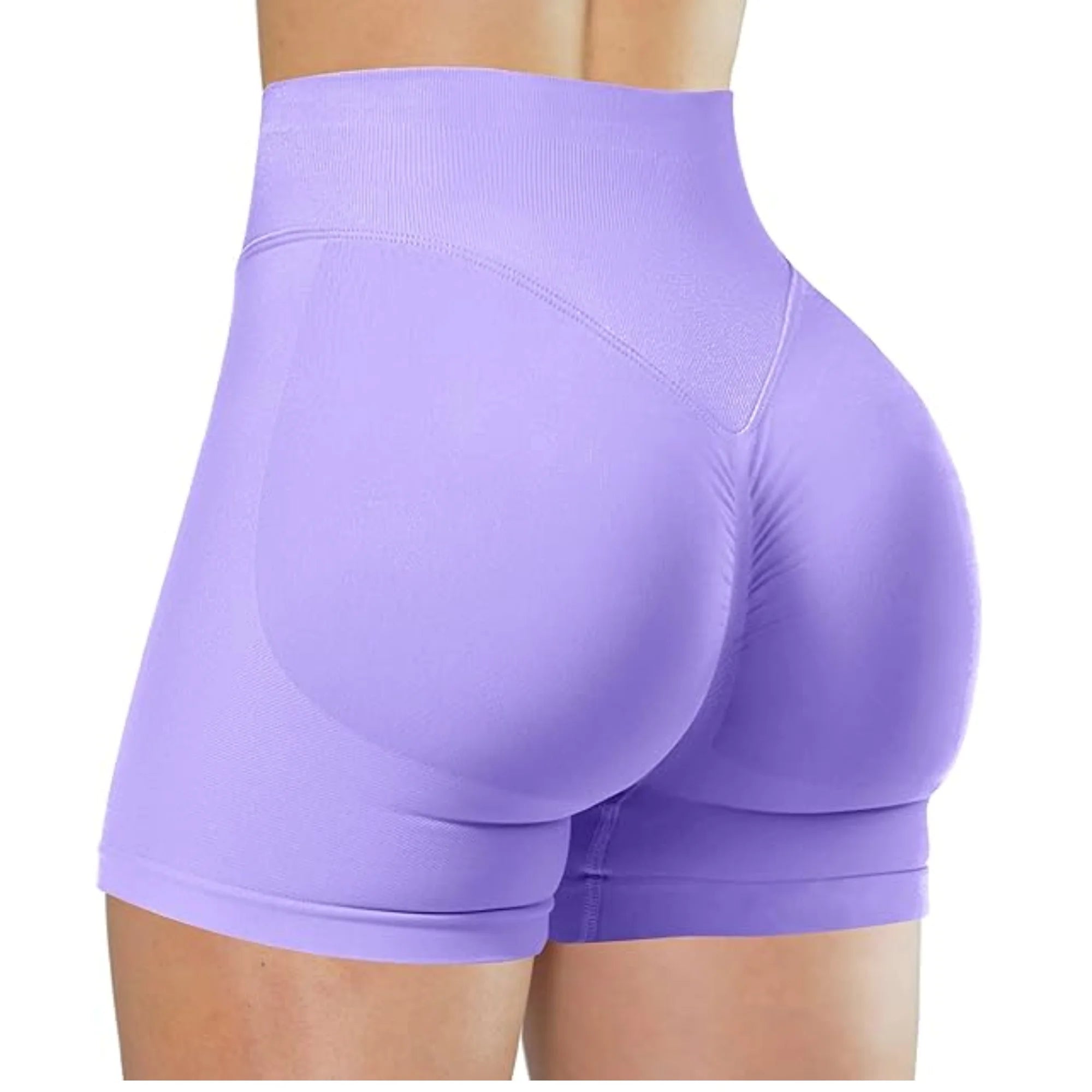 High-Waisted Sculpt Yoga Shorts ✨