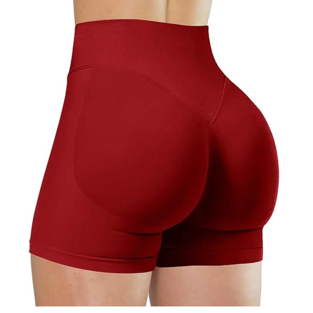 High-Waisted Sculpt Yoga Shorts ✨