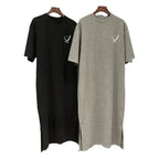 Women's Summer New Short Sleeved T-shirt Dress