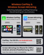 Getpairr Wireless Carplay Adapter Screen Mirroring Touch Car Accessories Video Box iOS & Android Mirroring for VW Audi Benz Toyo