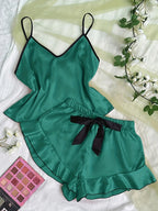 Women's Smooth Satin Pajamas