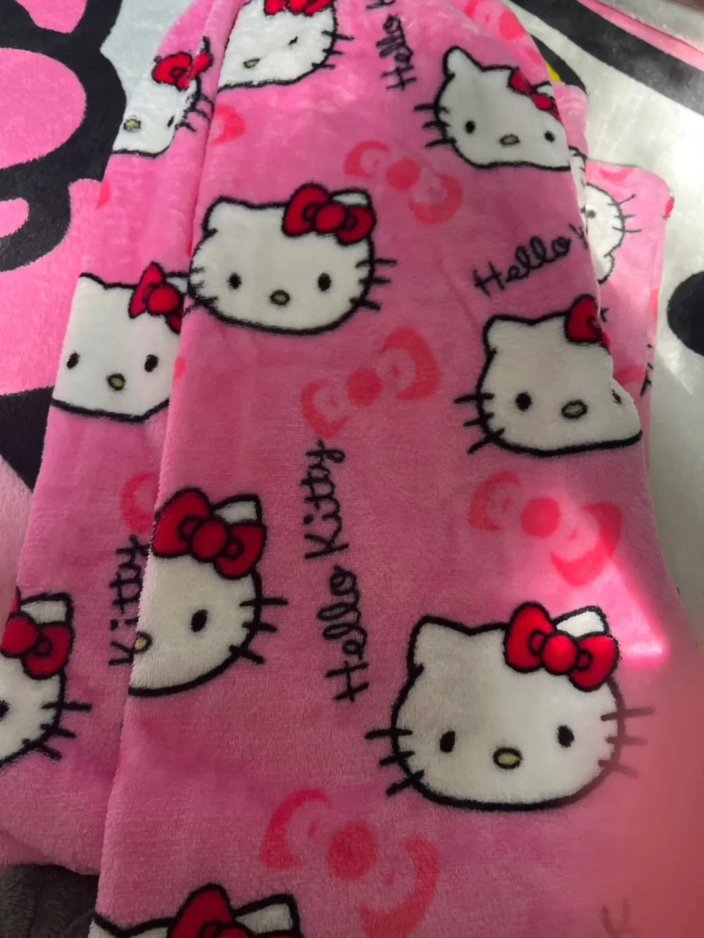 Y2K Hello Kitty Cartoon Pajama Pants – Women’s Casual Home Loungewear