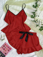 Women's Smooth Satin Pajamas