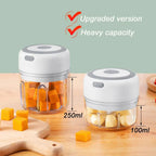 Electric USB Garlic & Veg Chopper 250ML 🧄⚡ | Fast & Easy ✨