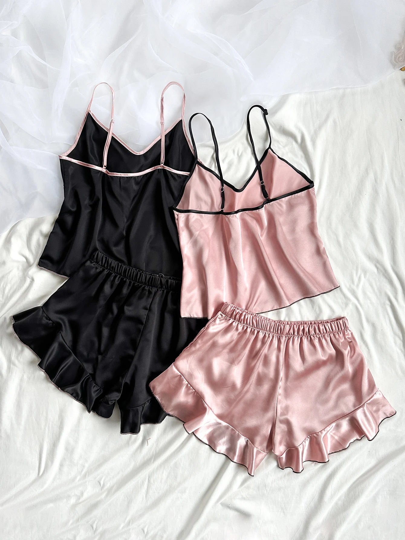 Women's Smooth Satin Pajamas