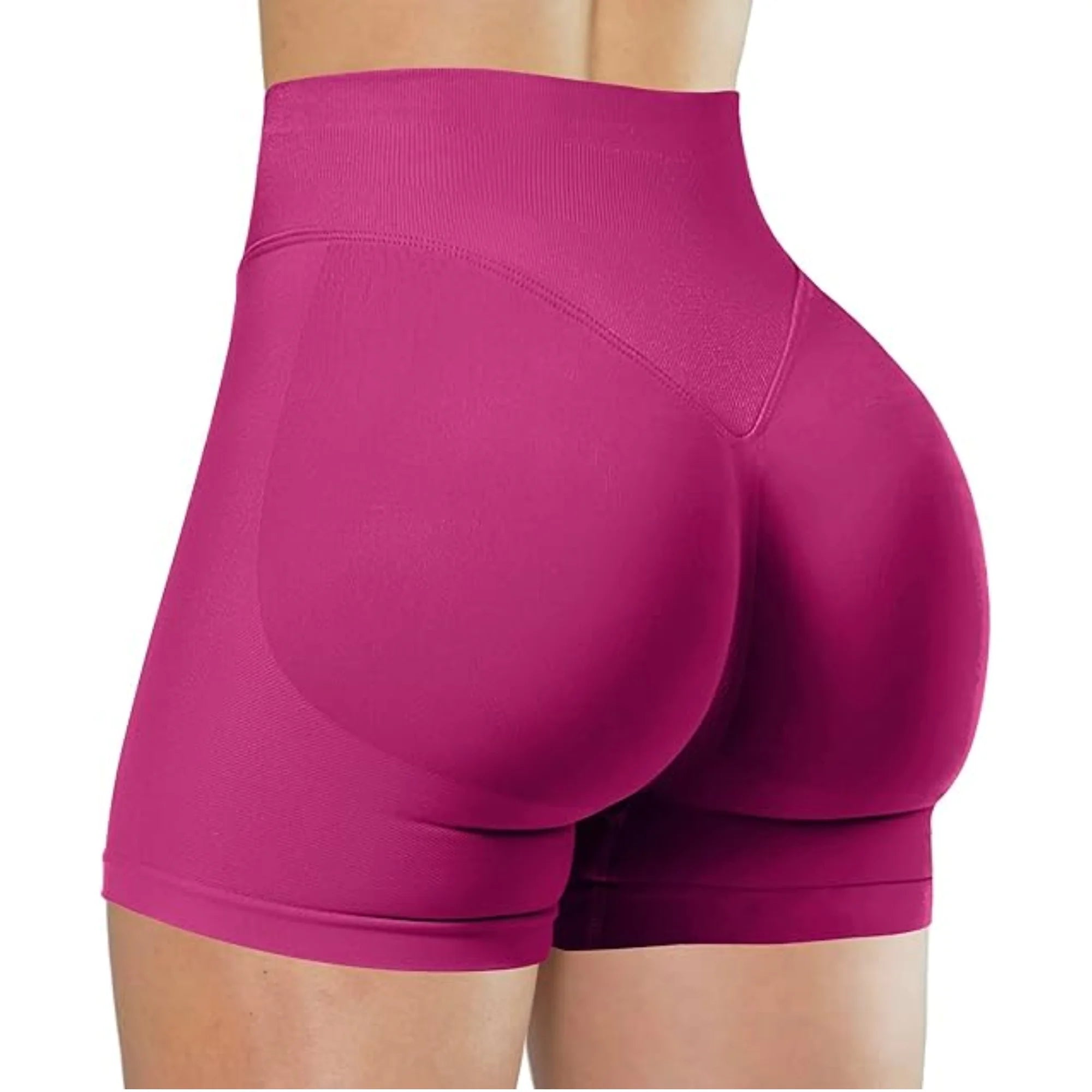 High-Waisted Sculpt Yoga Shorts ✨