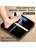 Multi-Function Smart Bathroom Scale ⚖️📱 390lbs Glass Platform ✨