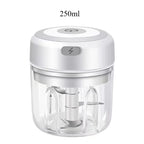 Electric USB Garlic & Veg Chopper 250ML 🧄⚡ | Fast & Easy ✨