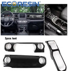 Premium Center Console Trim Cover – Interior Upgrade for Jeep Wrangler JL/JLU & Gladiator JT