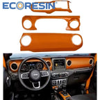 Premium Center Console Trim Cover – Interior Upgrade for Jeep Wrangler JL/JLU & Gladiator JT