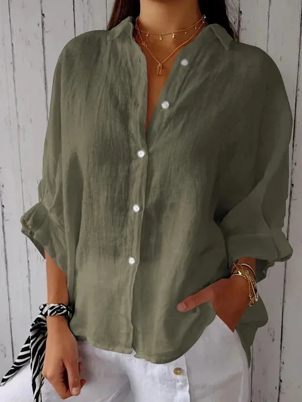 Cotton Linen Loose Street Tee ☀️✨