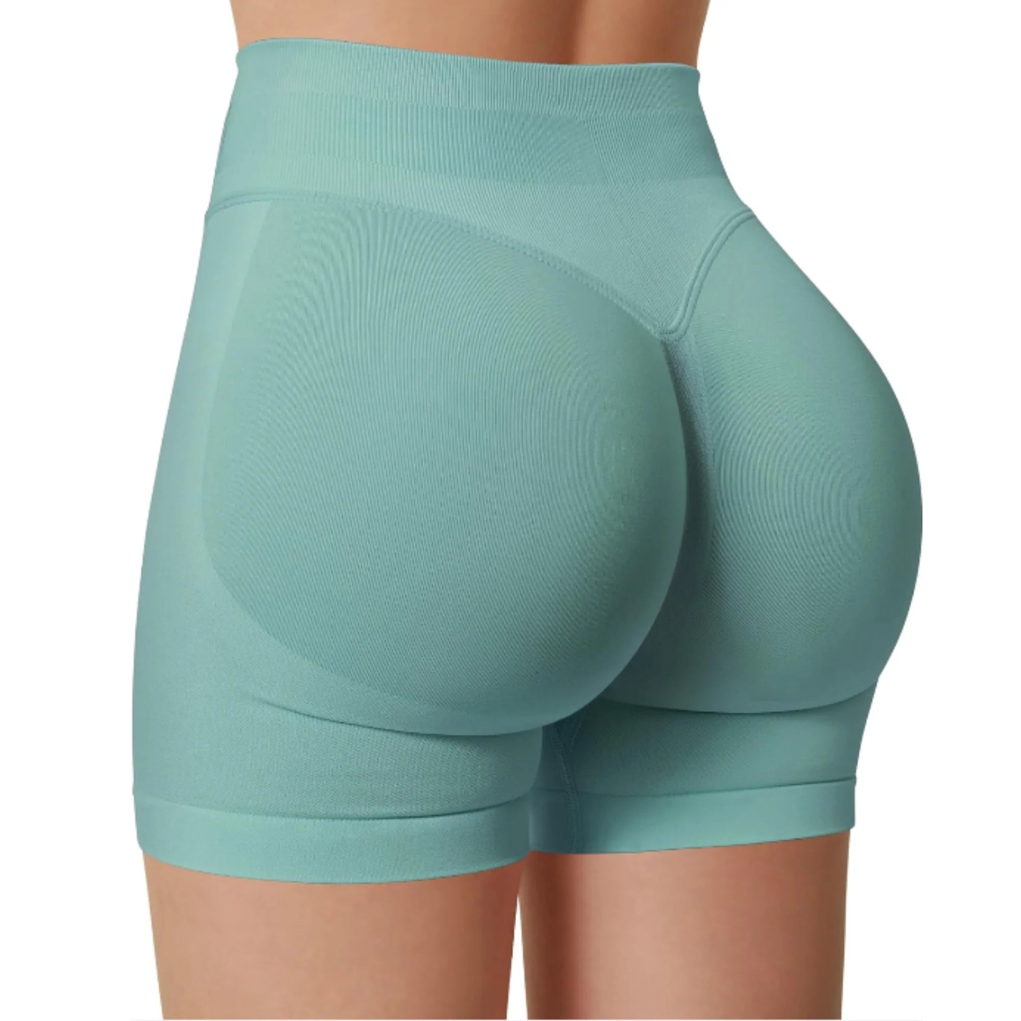 High-Waisted Sculpt Yoga Shorts ✨