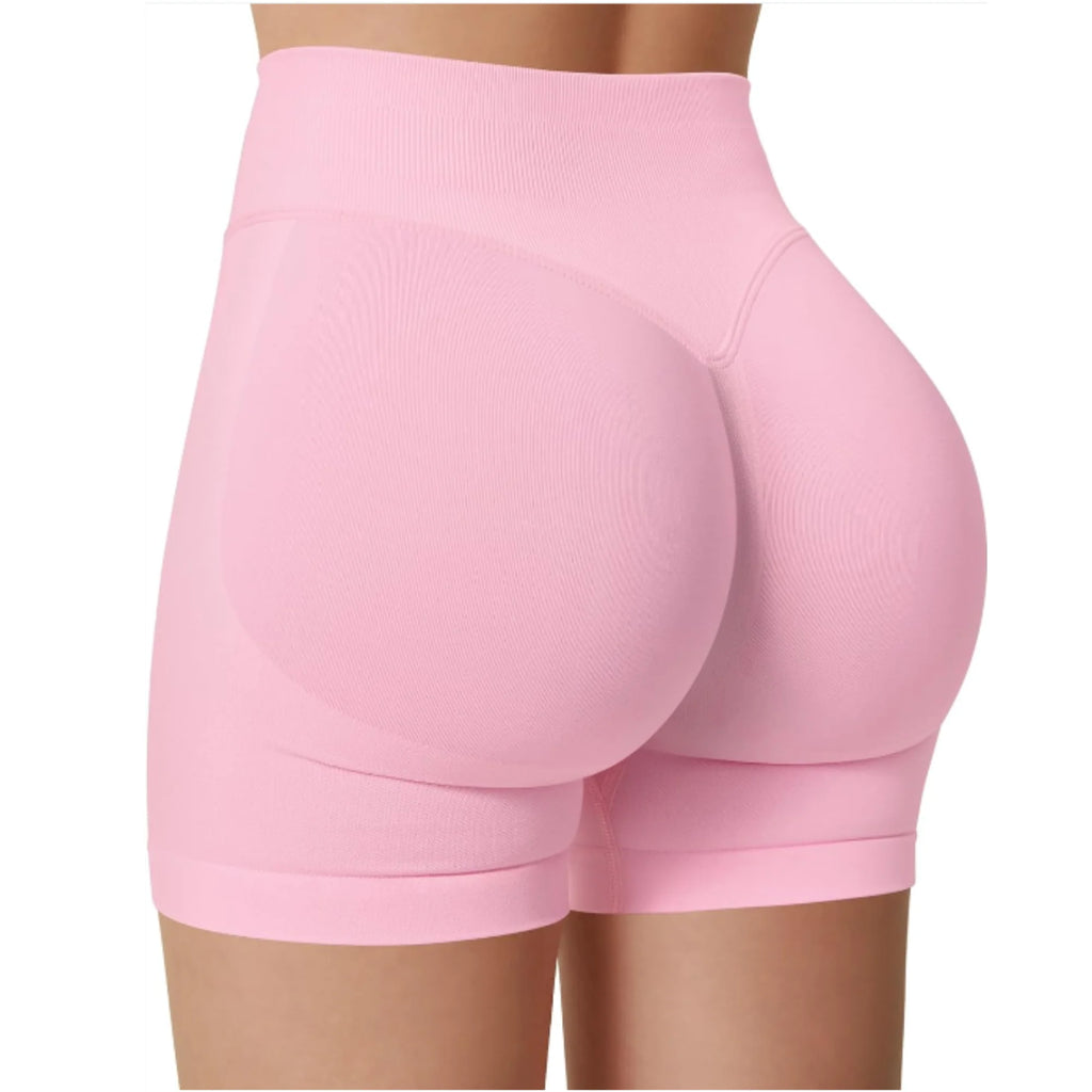 High-Waisted Sculpt Yoga Shorts ✨