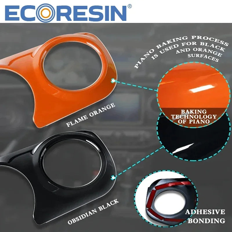 Premium Center Console Trim Cover – Interior Upgrade for Jeep Wrangler JL/JLU & Gladiator JT