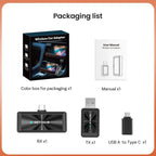 Getpairr Wireless Carplay Adapter Screen Mirroring Touch Car Accessories Video Box iOS & Android Mirroring for VW Audi Benz Toyo