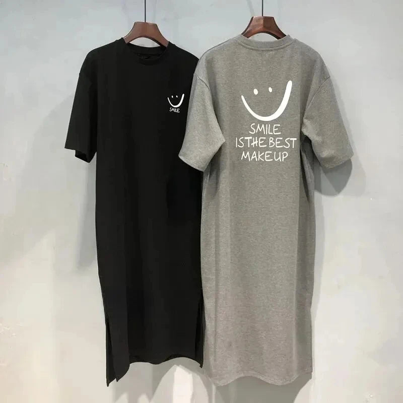 Women's Summer New Short Sleeved T-shirt Dress