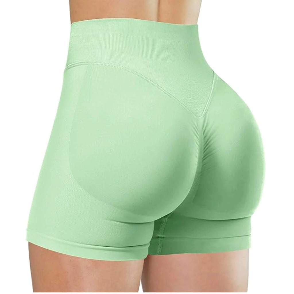 High-Waisted Sculpt Yoga Shorts ✨